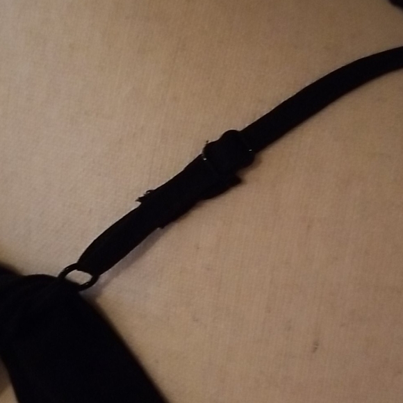 *NEW* with tags Black long layered strappy dress - Picture 7 of 11